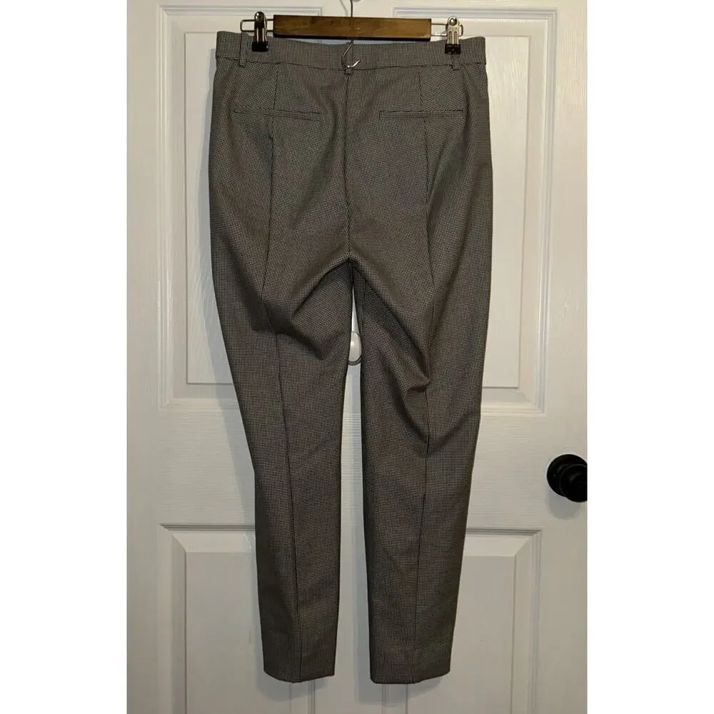 J.Crew High Rise Cameron Houndstooth Ankle Pants Size 8 Style #AB682 - Picture 5 of 7
